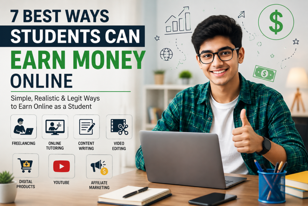 7 online earning ideas for students in India